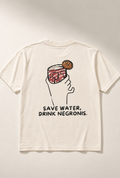 Negroni T-shirt heavyweight cotton oversized
