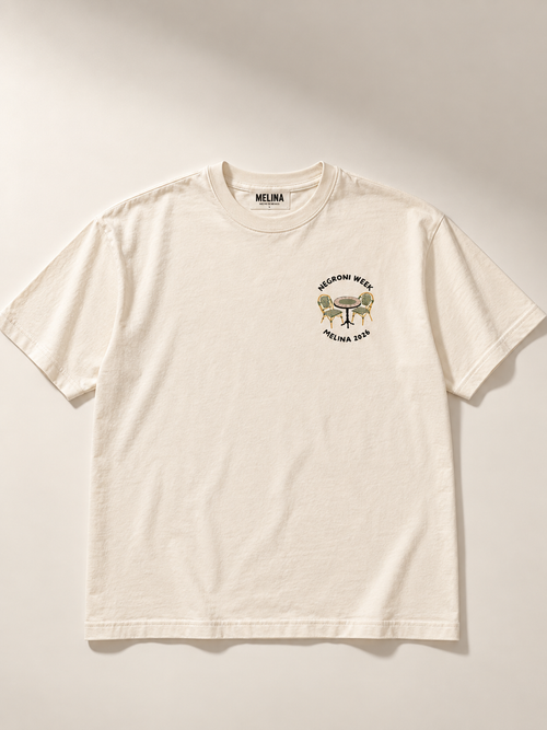 Negroni T-shirt heavyweight cotton oversized